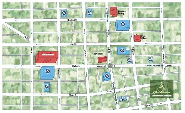 Parking in Downtown West Chester